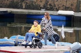 Infanta Margarita Enjoys A Day At Sea With Her Family - Sanxenxo