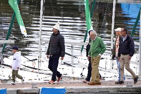 Infanta Margarita Enjoys A Day At Sea With Her Family - Sanxenxo