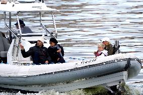 Infanta Margarita Enjoys A Day At Sea With Her Family - Sanxenxo