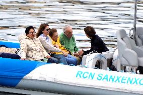 Infanta Margarita Enjoys A Day At Sea With Her Family - Sanxenxo