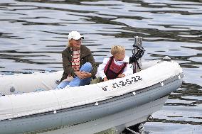 Infanta Margarita Enjoys A Day At Sea With Her Family - Sanxenxo