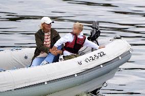 Infanta Margarita Enjoys A Day At Sea With Her Family - Sanxenxo