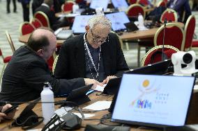 Pope Francis At The Synod of Bishops - Vatican