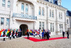 Justin Trudeau is welcomed to the Francophonie Summit