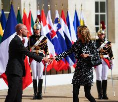 Caroline Mulroney is welcomed to the Francophonie Summit