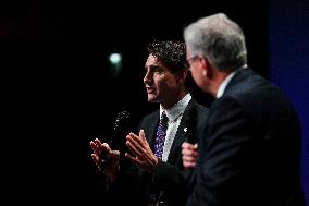 Justin Trudeau At FrancoTech During Francophonie Summit