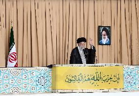 Khamenei Leads Friday Prayers - Tehran