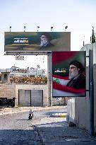 New Posters Salute Killed Hezbollah Leader Nasrallah - Beirut