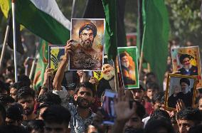 Anti Israel Protest In Kashmir