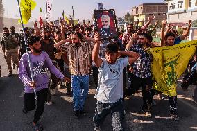 Anti Israel Protest In Kashmir