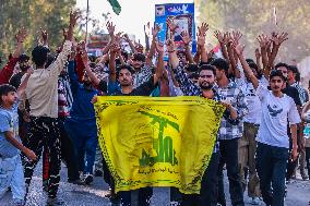 Anti Israel Protest In Kashmir