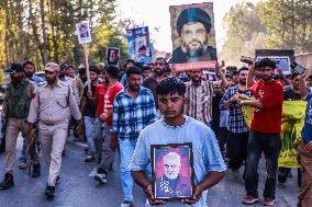 Anti Israel Protest In Kashmir