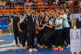 Veszprem Team Winning The Final Of The Men's Club Handball World Championship