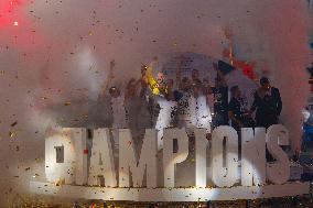 Veszprem Team Winning The Final Of The Men's Club Handball World Championship