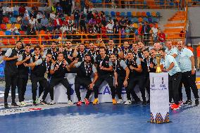 Veszprem Team Winning The Final Of The Men's Club Handball World Championship