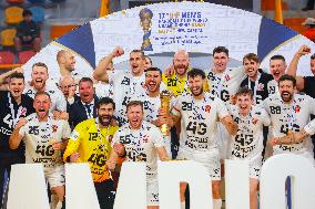 Veszprem Team Winning The Final Of The Men's Club Handball World Championship