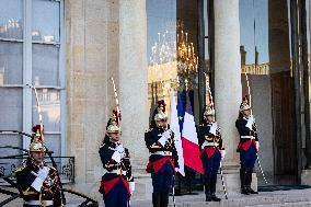 Emmanuel Macron Welcomes Congo's President Félix Tshisekedi At The Elysée Palace