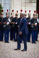 Emmanuel Macron Welcomes Congo's President Félix Tshisekedi At The Elysée Palace