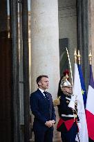 Emmanuel Macron Welcomes Congo's President Félix Tshisekedi At The Elysée Palace