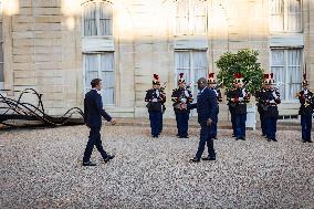 Emmanuel Macron Welcomes Congo's President Félix Tshisekedi At The Elysée Palace