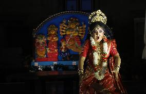 Dancers Perform ''Durgotsab''In West Bengal 2024, Kolkata