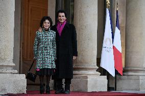 Dinner for the XIX Francophonie Summit at the Elysee FA