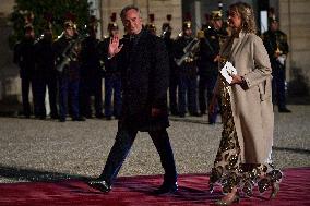 Dinner for the XIX Francophonie Summit at the Elysee FA