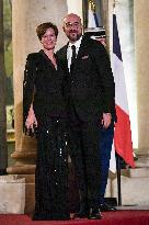 Dinner for the XIX Francophonie Summit at the Elysee FA