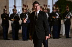 Dinner for the XIX Francophonie Summit at the Elysee FA