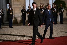 Dinner for the XIX Francophonie Summit at the Elysee FA