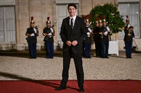 Dinner for the XIX Francophonie Summit at the Elysee FA