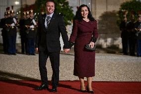 Dinner for the XIX Francophonie Summit at the Elysee FA