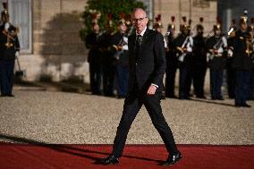 Dinner for the XIX Francophonie Summit at the Elysee FA