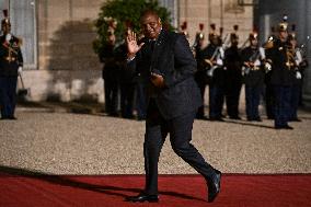 Dinner for the XIX Francophonie Summit at the Elysee FA