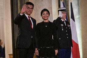 Dinner for the XIX Francophonie Summit at the Elysee FA