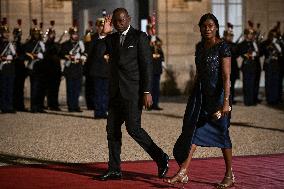 Dinner for the XIX Francophonie Summit at the Elysee FA