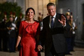 Dinner for the XIX Francophonie Summit at the Elysee FA