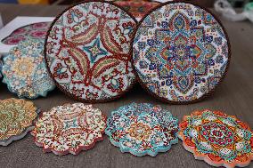 Uyghur Handicrafts Coasters in Hami