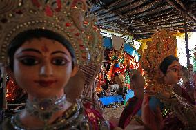 Durga Puja Festival Preparation In Jaipur