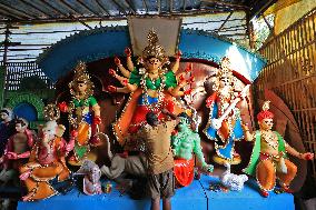 Durga Puja Festival Preparation In Jaipur