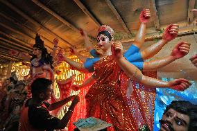 Durga Puja Festival Preparation In Jaipur