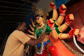 Durga Puja Festival Preparation In Jaipur