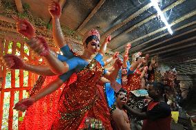 Durga Puja Festival Preparation In Jaipur