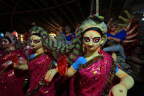 Durga Puja Festival Preparation In Jaipur