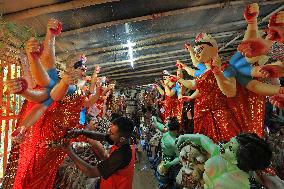 Durga Puja Festival Preparation In Jaipur