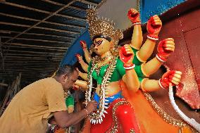 Durga Puja Festival Preparation In Jaipur