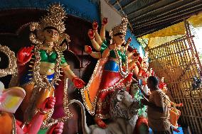 Durga Puja Festival Preparation In Jaipur