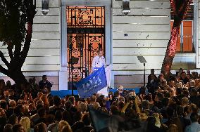 Ruling New Democracy Party Celebrates 50th Anniversary In Athens