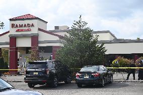 Shooting At Ramada Inn Hotel At 38 2 Bridges Road In Fairfield New Jersey