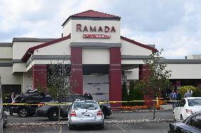 Shooting At Ramada Inn Hotel At 38 2 Bridges Road In Fairfield New Jersey